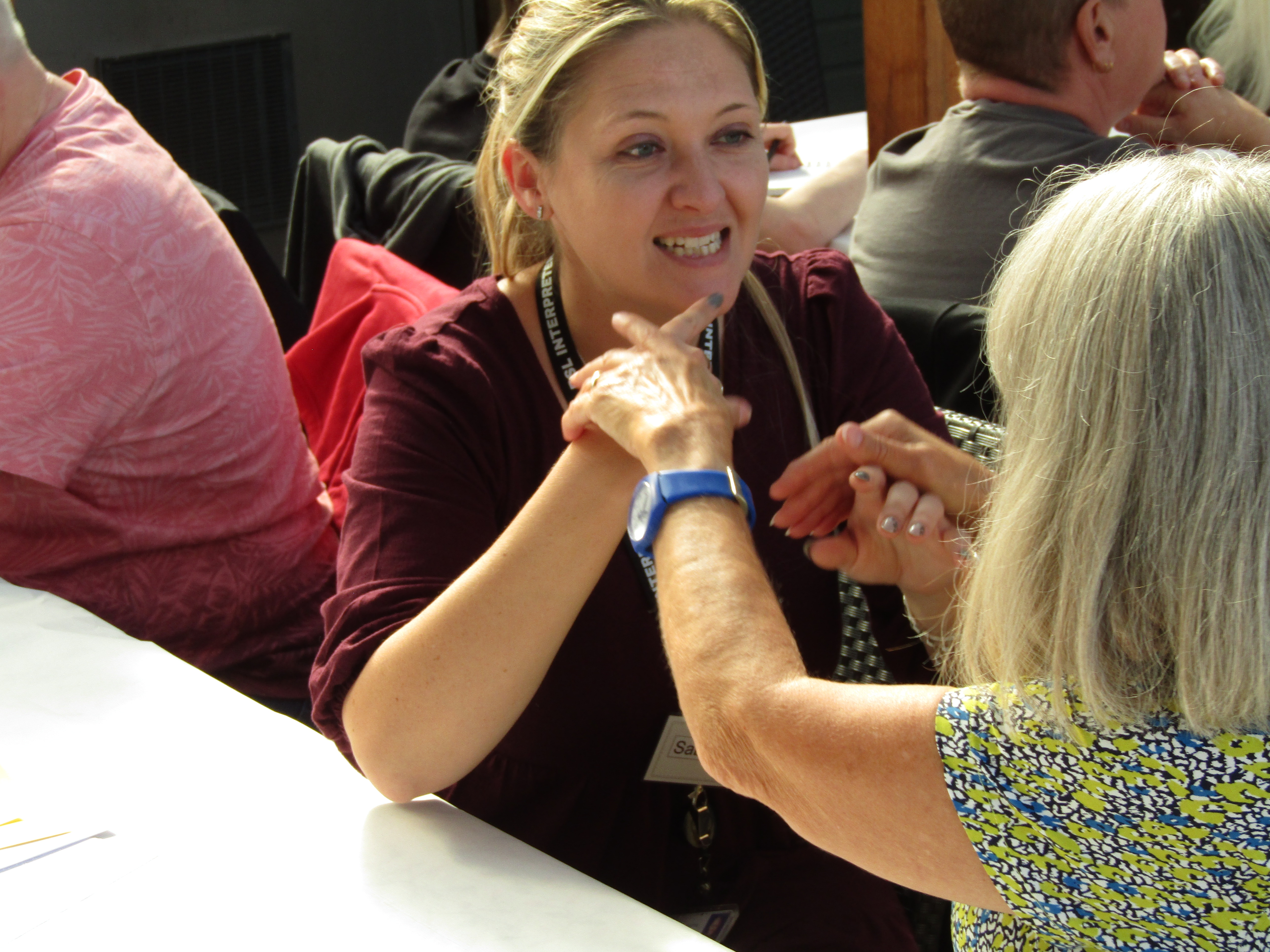 hands on sse and lip
reading